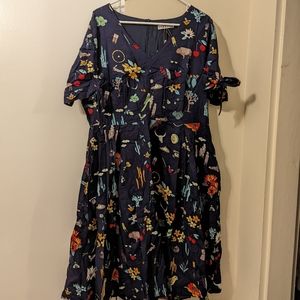 Modcloth Frock Shop 1x Desert Novelty Dress